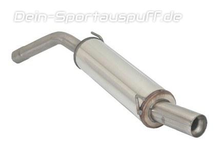 Ragazzon Edelstahl Sportauspuff Renault Clio 1 B/C57 1.8l 2.0l 80mm rund doppelwandig