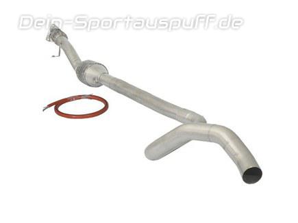 Ragazzon Edelstahl Sport-Kat und Vorschalldämpfer-Ersatzrohr Renault Megane 3 RS Coupe 70mm-System