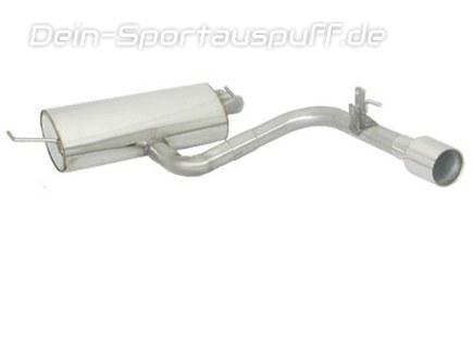 Ragazzon Edelstahl Sport-Endschalldämpfer Toyota Celica T23 102mm rund eingerollt