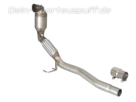 Ragazzon Edelstahl Sport-Kat inkl. Partikelfilter-Ersatzrohr VW Scirocco Typ 13 TDI 103kW