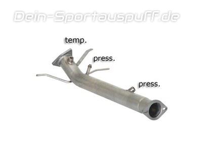 Ragazzon Edelstahl Partikelfilter-Ersatzrohr Volvo XC70 (Typ P24)