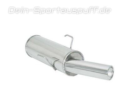 Ragazzon Edelstahl Komplettanlage ab Kat Citroen Saxo 1.4 1.6 VTS 80mm rund eingerollt