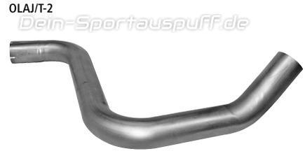 Bastuck Edelstahl Verbindungsrohr Opel Astra J OPC