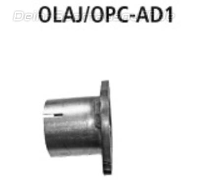 Bastuck Edelstahl Flansch-Adapter auf Serienanlage Opel Astra J OPC