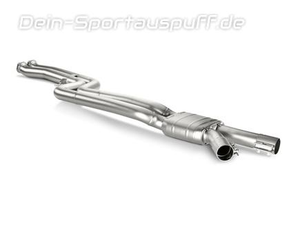 Akrapovic Titan Vorschalldämpfer inkl. Nach-Kat-Ersatzrohr BMW 4er M4 F82 Coupe und F83 Cabrio