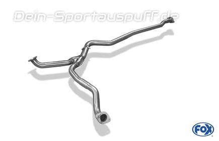 Fox Edelstahl Vorschalldämpfer-Ersatzrohr Subaru Legacy 4 u. Outback BL BP Limousine u. Kombi Bj.03-09 3.0l