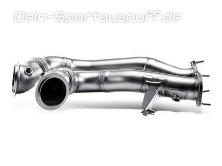 Akrapovic Edelstahl Downpipe BMW 1er M Coupe E82