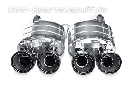 Akrapovic Edelstahl Mittig Racing-Komplettanlage ab Kat Chevrolet Corvette Z06 + ZR1