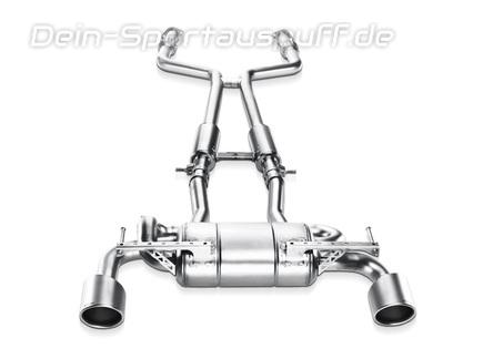 Akrapovic Edelstahl Duplex Racing-Komplettanlage ab Kat Nissan 370Z Coupe Roadster