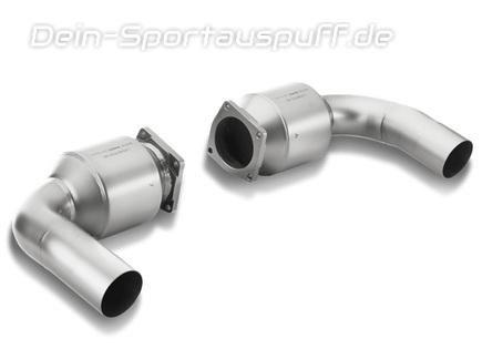 Akrapovic Titan 100-Zeller Sport-Kats Porsche 911 Turbo 997 Facelift