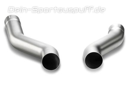 Akrapovic Titan Verbindungsrohr Porsche Cayenne Turbo Typ 958