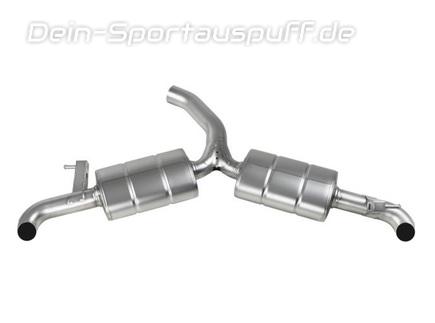 Akrapovic Edelstahl Duplex Sportauspuff VW Scirocco R