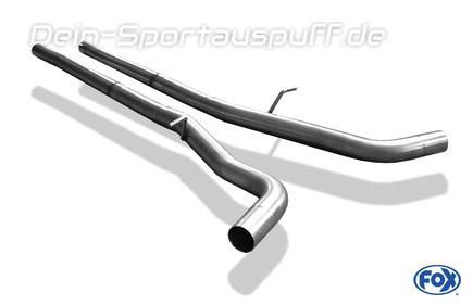 Fox Edelstahl Vorschalldämpfer-Ersatzrohr Jaguar S-Type R