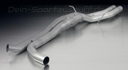 Remus Edelstahl Verbindungsrohr hinten Porsche Macan S u. Turbo