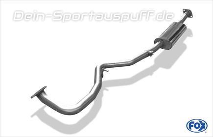 Fox Edelstahl Vorschalldämpfer Subaru Legacy BM ab Bj.09