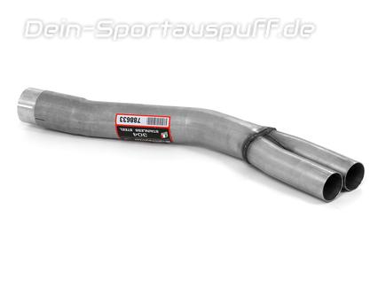 Supersprint Edelstahl Y-Verbindungsrohr BMW X3 E83 3.0d 3.0sd 35d