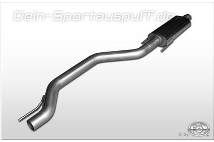 Fox Edelstahl Vorschalldämpfer Opel Signum 3.2l