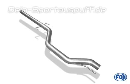 Fox Edelstahl Vorschalldämpfer-Ersatzrohr Opel Signum 2.8l