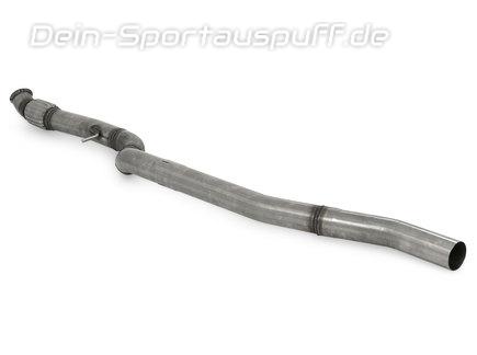 Fox Edelstahl Vorschalldämpfer-Ersatzrohr BMW 1er F20 F21 3-Tür 5-Tür M135i