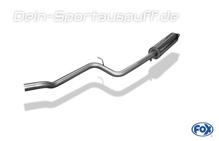 Fox Edelstahl Vorschalldämpfer Ford Focus 3 Turnier 1.5l u. 1.6l Ecoboost