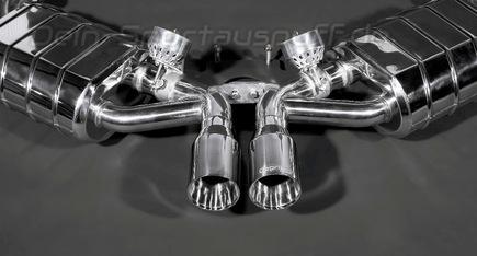 Capristo Edelstahl Racing-Komplettanlage inkl. Krümmer Porsche Boxster Typ 987 Bj. 05-09