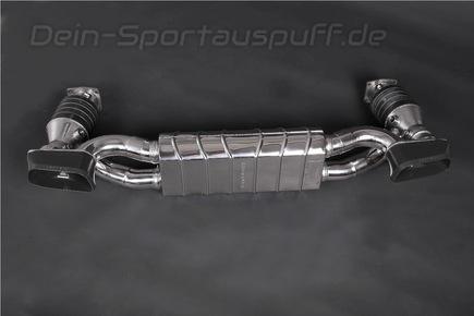 Capristo Edelstahl Komplettanlage inkl. Kat Porsche 911 Turbo Facelift mit 3.8l-Motor Typ 997