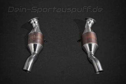 Capristo Edelstahl 100-Zeller Rennsport-Kats ohne Hitzeschutz Ferrari 458 Italia inkl. Spider u. Speciale