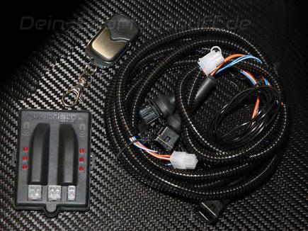 Capristo Klappensteuerungs Fernbedienungs-Anschlussset für manuelle Öffnung für Ferrari Testarossa 512 TR u. F 512 M