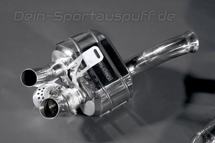 Capristo Edelstahl Duplex Sportauspuff mit Klappensteuerung Ferrari California