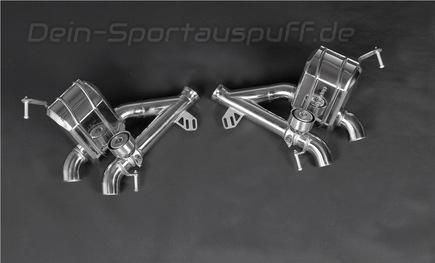 Capristo Edelstahl Duplex Sportauspuff mit Klappensteuerung Ferrari FF