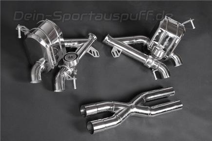 Capristo Edelstahl Duplex Sportauspuff-Komplettanlage mit Klappensteuerung Ferrari FF