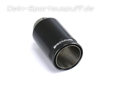 Remus Edelstahl Endrohr 98mm Street Race Black Chrome