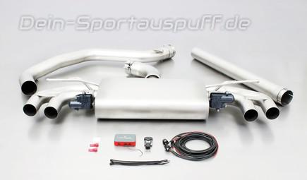 Remus Edelstahl Sportauspuff-Komplettanlage mit Klappensteuerung VW Golf 7 GTI