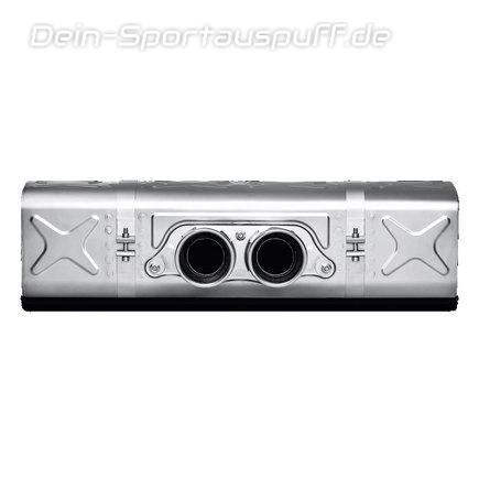 Akrapovic Titan Mittig Sportauspuff Porsche 911 Typ 991 GT3 u. GT3 RS mit 2x100mm rund