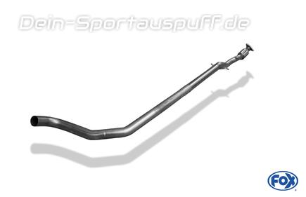Fox Edelstahl Vorschalldämpfer-Ersatzrohr Sportauspuff Opel Adam S