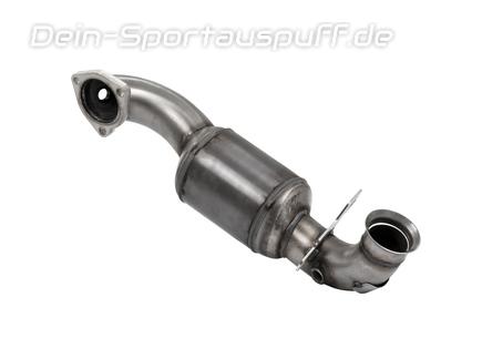 HJS Edelstahl Ø65mm Downpipe mit Kat Peugeot 3008 u. 5008
