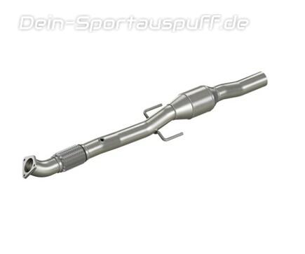 HJS Edelstahl Ø70mm Downpipe mit Kat (Euro 5 Modelle) Opel Corsa D GSI u. OPC inkl. NRE