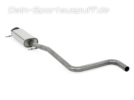 Fox Edelstahl Vorschalldämpfer mit Flexrohr Ford Fiesta MK7 JA8 inkl. Sport bis 08/2009