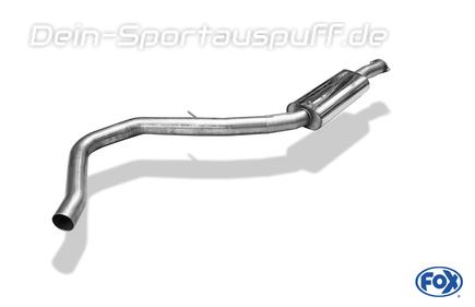 Fox Edelstahl Vorschalldämpfer Opel Insignia