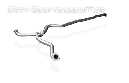 Fox Edelstahl Vorschalldämpfer-Ersatzrohr Subaru Legacy 4 BL BP Limousine & Kombi 2.0l Bj.03-09