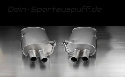 Remus Edelstahl Duplex Racing Sportauspuff-Hauptschalldämpfer (Super Sound Version) BMW 3er M3 E90 E92 E93 Coupe, Cabrio u. Limousine