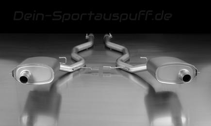Remus Edelstahl Duplex Sportauspuff Range Rover Sport Typ LW 5.0l Supercharged