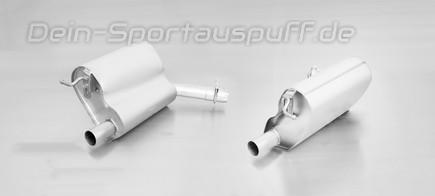 Remus Edelstahl Sportauspuff Mercedes E-Klasse W211 Limousine u. T-Modell inkl. 4matic