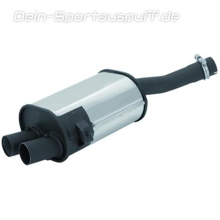 Remus Edelstahl Sportauspuff mit Klappensteuerung Opel Astra H Schrägheck Turbo inkl. Endrohr nach Wahl