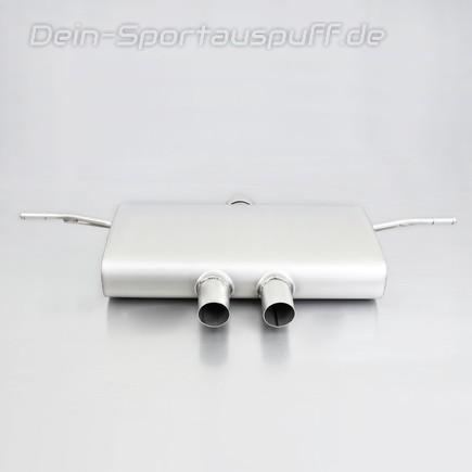 Remus Edelstahl Sportauspuff mit Ausgang Mittig Seat Leon Typ 5F ab 2013
