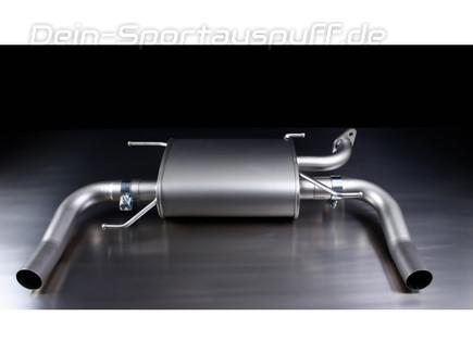 Remus Edelstahl Duplex Racing-Komplettanlage ab Kat Suzuki Swift 4 Sport Typ NZ inkl. Endrohrsatz nach Wahl