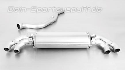 Remus Edelstahl Duplex Sportauspuff Audi S1 Typ 8X