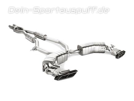 Akrapovic Titan Duplex Komplettanlage ab Kat Mercedes S-Klasse Coupe C219 S63 AMG