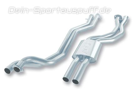 Borla Edelstahl Vorschalldämpfer inkl. X-Rohr BMW 3er E46 M3
