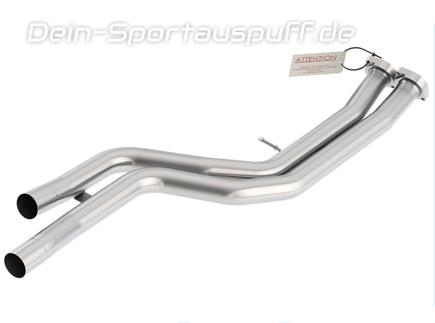 Borla Edelstahl Vorderrohr inkl. Nach-Kat-Ersatzrohr BMW 3er M3 F80 Limousine